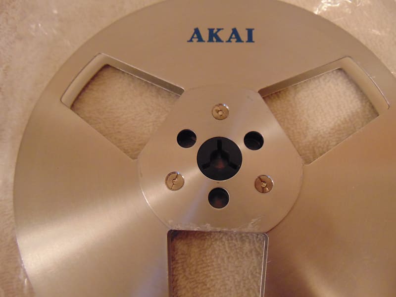 Akai ATR-7M 7 Metal Reel-IOB-Used Good Condition Aluminum