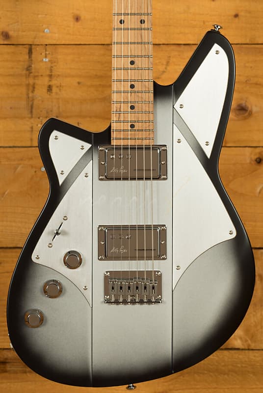 Reverend Signature Series Left Handed Billy Corgan Signature Satin Silver Burst