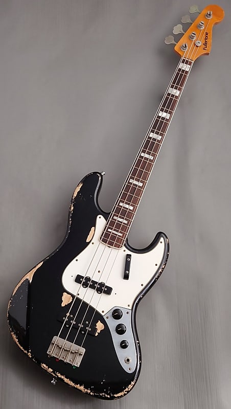 ベース Fullertone JAY-BEE 70 5st Fullertone Guitars Jay-Bee Bass Heavy Relic Black | Reverb