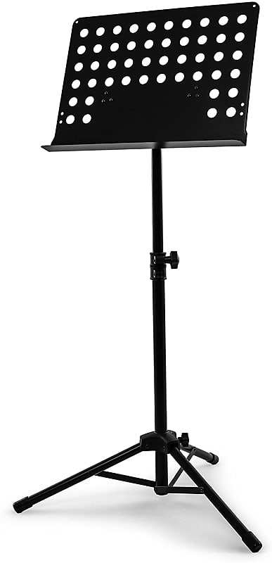 Nomad NBS-1310 Orchestral Music Stand with Perforated Desk image 1