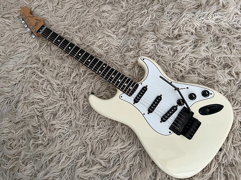 【10682】 Squier by Fender PJタイプ ホワイト REAL Fender Squier Affinity FULLY LOADED PJ BASS Body
