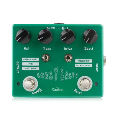 Caline CP-20 Crazy Cacti Overdrive Guitar Pedal image 1