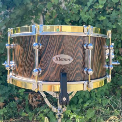 Klemm 14X6 Custom Snare Staved African Wenge for sale