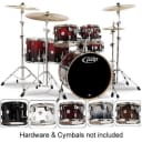PDP PDP Concept Series 6-Piece Shell Set (Silver to Black Sparkle Fade) (Used/Mint)