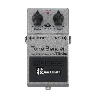 Boss TB-2W Tone Bender Waza Craft 2021 - Silver for sale