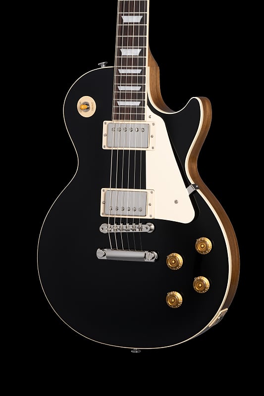 Gibson Les Paul Standard 50s Plain Top, Ebony Top | Reverb