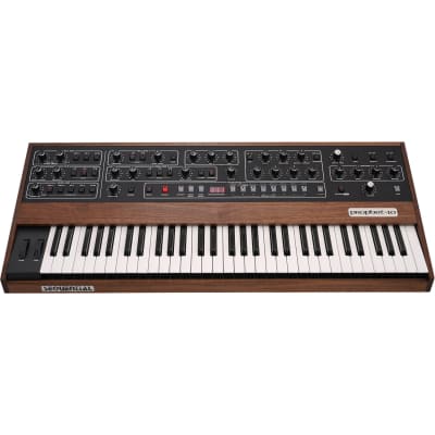Sequential Prophet-10 61-key Analog Synthesizer, Plixio Keyboard Stand, Bench, Nektar NP-1, Sustain Pedal, Moog Music EP-3, (2) Midi Cables, (2) ErnieBall Cable Bundle image 2