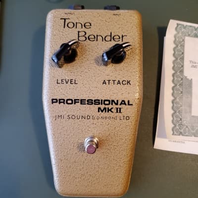 JMI Tone Bender Professional MKII Gold Limited Edition | Reverb