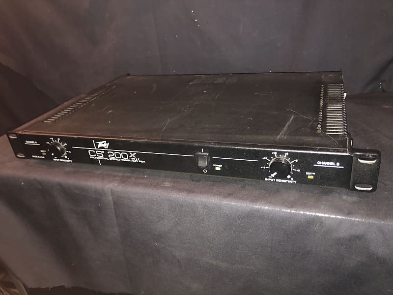 Peavey CS200X. One rack space power amp. Made in USA | Reverb Peavey CS200X. One rack space power amp. Made in USA | Reverb