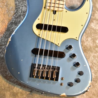Xotic XJ-1T 5st ASH/M Medium Aged -Ice Blue Metallic- #3033 | Reverb
