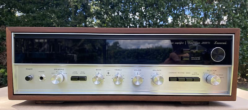 Refurbished Sansui 2000X with Integrated DAC Vintage Receiver | Reverb