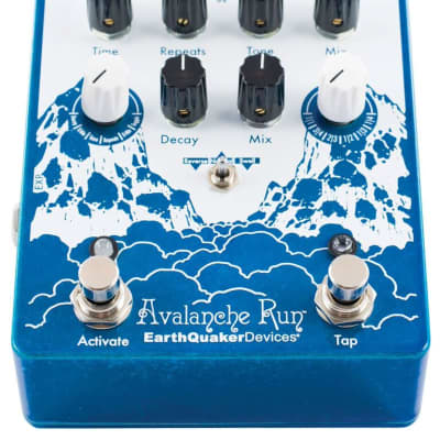 New Earthquaker Devices Avalanche Run V2 Reverb Delay Guitar Effects Pedal image 4