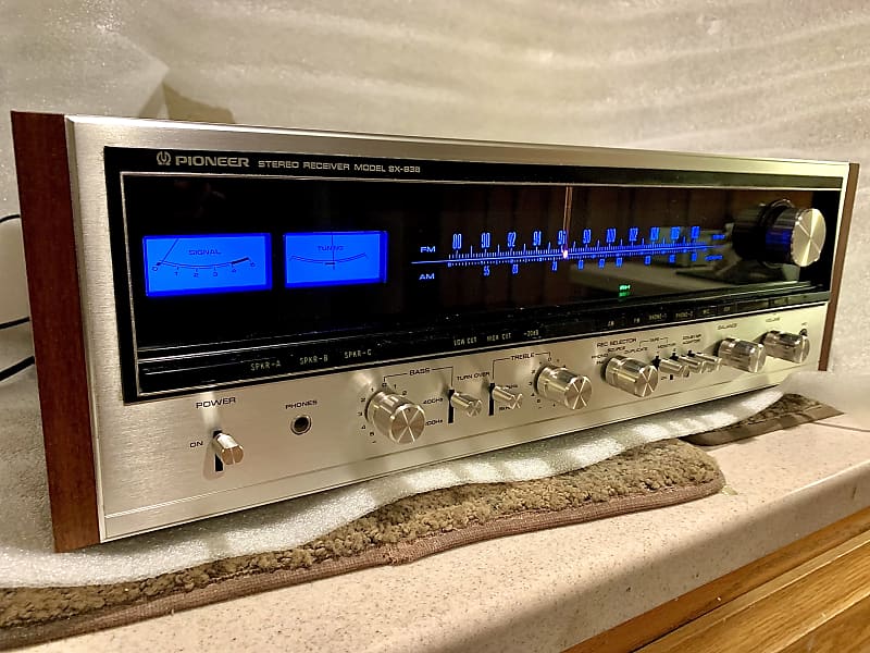 Vintage Pioneer SX-838 Stereo Receiver All Original! ONE OWNER