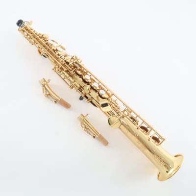 Yamaha Model YSS-875EXHG Custom Soprano Saxophone SN 005626 MAGNIFICENT image 2