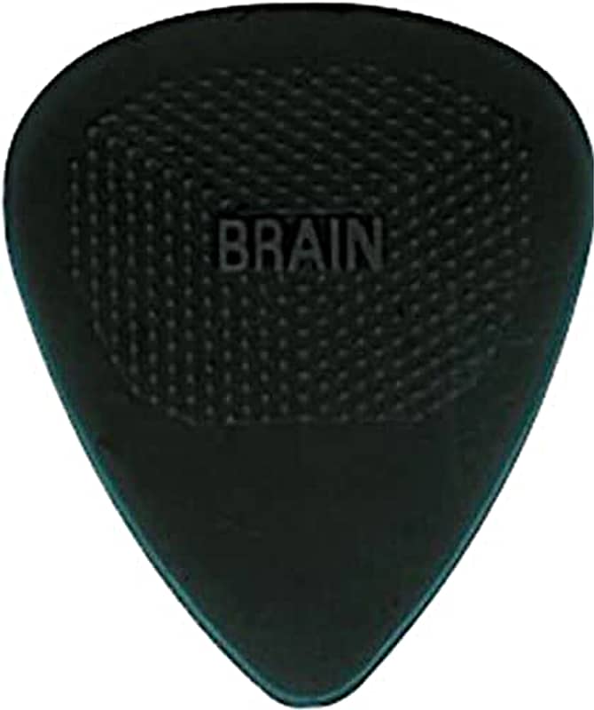 Snarling Dogs Brain Guitar Picks Black .88 mm 72 picks in bag Black image 1