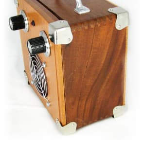 Vintage-style All-Wood Cigar Box Guitar Amplifier: Acid Box "Model #4" image 2