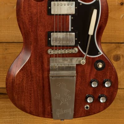Gibson Custom 1964 SG Standard Reissue w/Maestro Vibrola | Cherry Red - VOS image 11