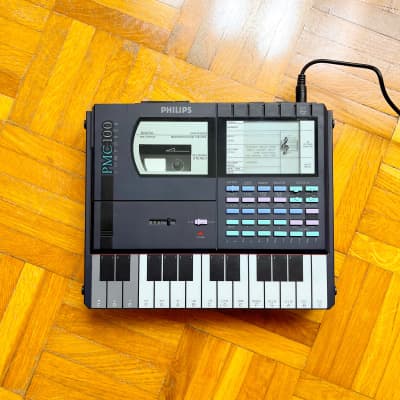 Philips PCM-100 (1988) FM Synthesizer and Personal Music Composer! With original data tape and a compatible brand-new power supply! Super rare! image 13