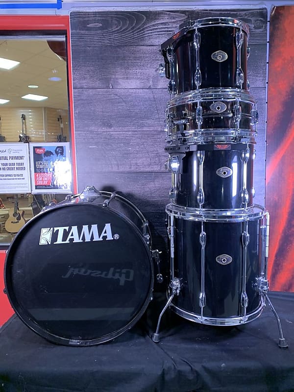 Tama Rockstar Kit Drum Set With Hardware & Cymbals(5 Piece) Reverb