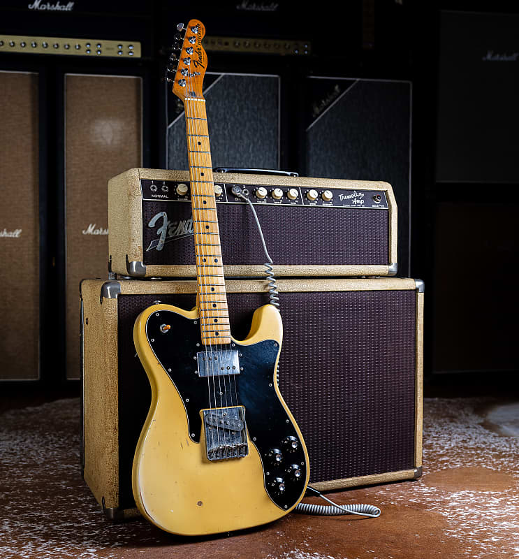 1975 Fender Telecaster Custom Blonde image 1