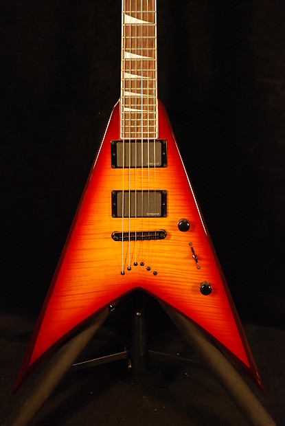 Jackson King V KVXT Burnt Cherry Sunburst | Reverb