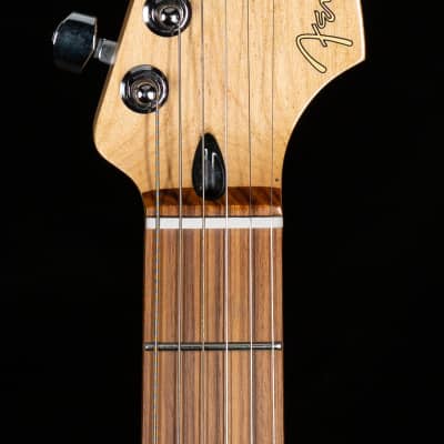 Fender  Player Stratocaster HSS Plus Top, Pau Ferro Fingerboard, Black (025) image 5