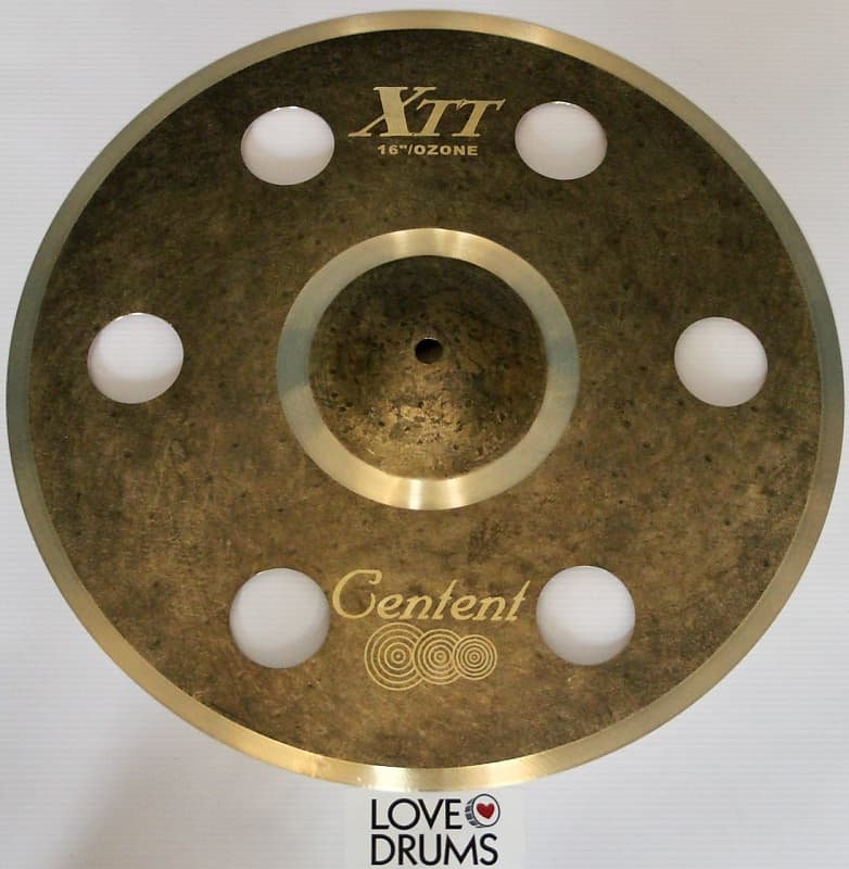 Centent XTT Ozone 16" Crash Cymbal Black Tiger Series B20 Reverb UK