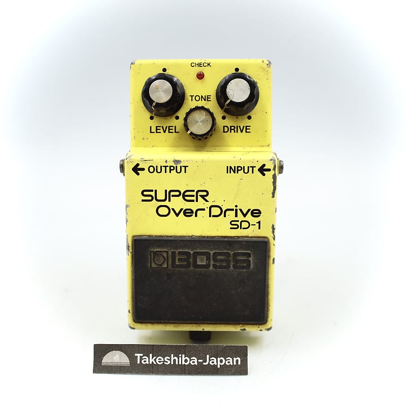 Boss SD-1 Super Overdrive 1981 - 1988 Made In Japan | Reverb