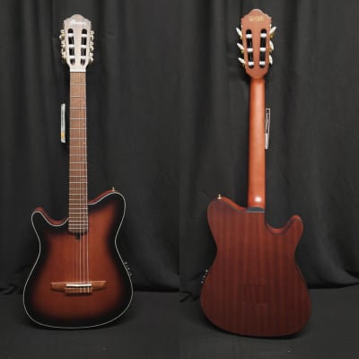 Ibanez FRH10NL Nylon-String Acoustic-Electric Left-Handed Guitar w/Non-Original Gig Bag image 2