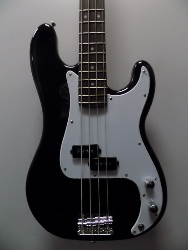 Austin APB200BK Precision Style Electric Bass - Black image 1