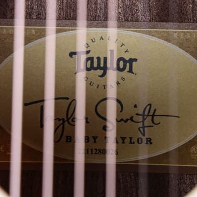 Taylor TSBT Baby Taylor Swift with Gig Bag image 4