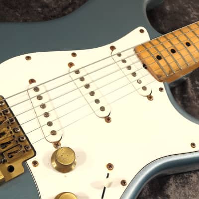 Tokai 1981 Limited Edition Stratocaster ST-70 "The Strat" MIJ Japan - Faded Lake Blue - Retro Color! image 14