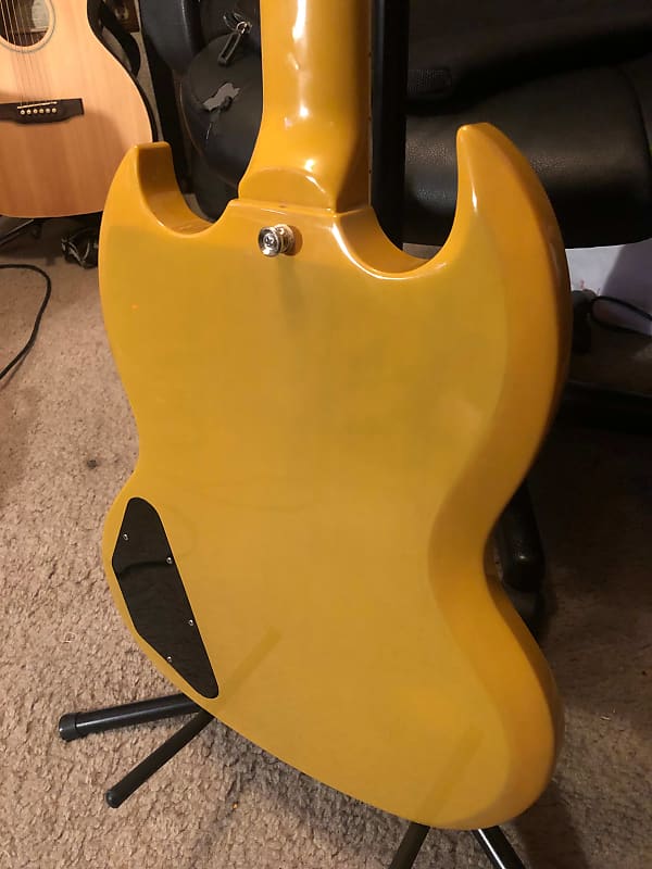 VIDEO)Epiphone SG Special '61 Reissue TV Yellow 50th