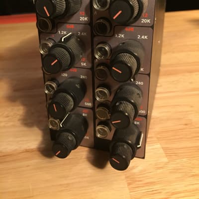 Aphex EQF-2 EQ Pair for 500 series - sequential serial numbers SWEET image 2