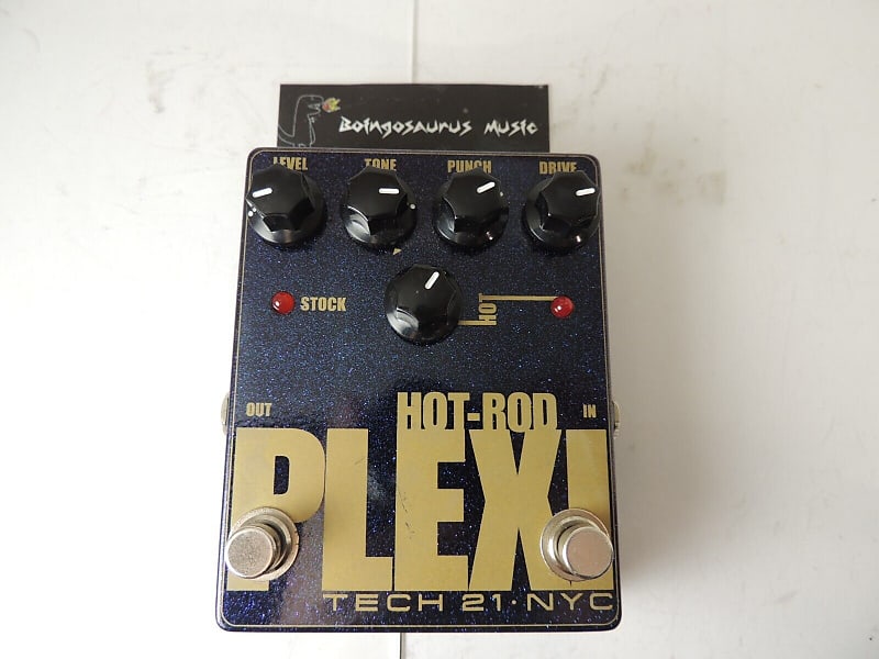 Tech 21 Hot Rod Plexi Overdrive Effects Pedal Free Usa 