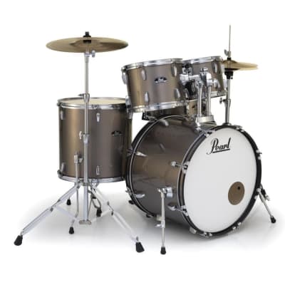 Pearl Roadshow 5 pc Set w/Hardware & Cymbals Bronze Metallic RS525SC/C707 image 2
