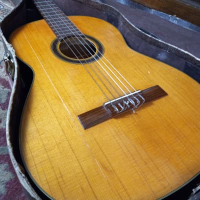 Vintage 1960s Yamaha No. G-80 Classical Guitar - Made in Japan