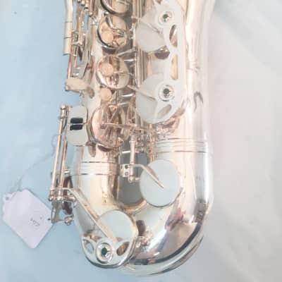 Musikwerks-Silver Plated Tenor Saxophone-Intermediate Level-New-w/Shop Warranty! image 6