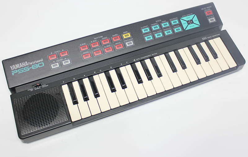 Vintage Yamaha PSS 80 Squarewave Mini Keyboard Synthesizer Synth image 1