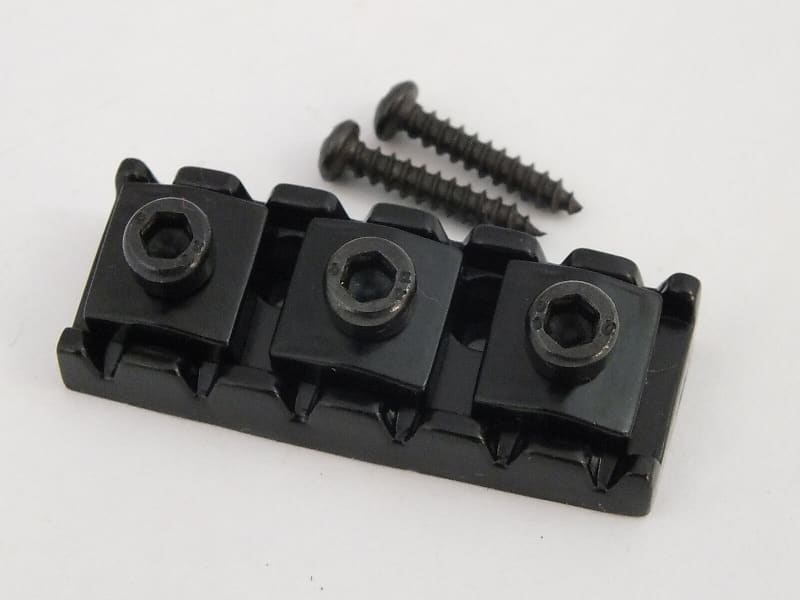 Black Locking Nut 42mm Screws & Allen Key for guitars with Reverb UK