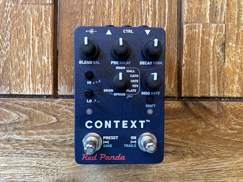 Red Panda Context Reverb V2 2020 Gray Reverb