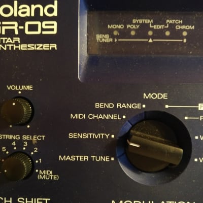 Roland GR-09 Guitar Synth 1990 black image 2
