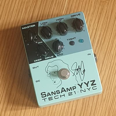 Tech21 YYZ Geddy Lee Signature SansAmp - Gearspace