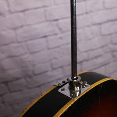 Vintage 1968 Egmond 104B - RARE Violin Bass w/ Upright Endpin image 13