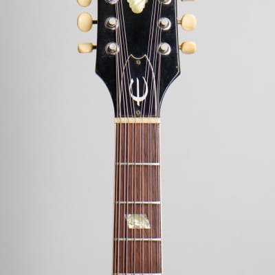 Epiphone  E360TD-C12 Riviera 12 String Semi-Hollow Body Electric Guitar (1967), ser. #064579, black tolex hard shell case. image 5