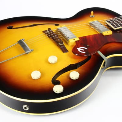 RARE 1958 Epiphone Gibson-Made Zephyr Regent Thinline E312T Electric - 2 New York Pickups, Cutaway image 19