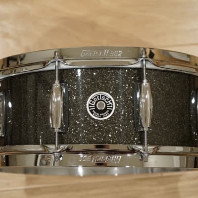 Gretsch 5.5x14" Brooklyn Series 10-Lug Snare Drum in Twilight Glass Glitter w/ Lightning Strainer image 1