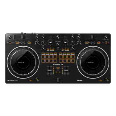 Pioneer DJ DDJ-REV1 2-Deck DJ Controller for Serato DJ Lite, Battle-Style Setup image 2