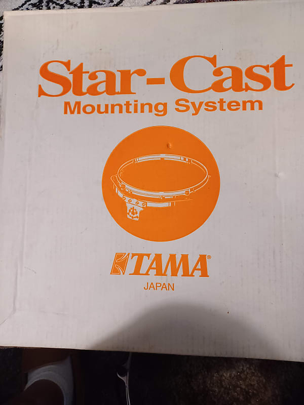 Tama Star Cast Mounting System 13" Tom 1984 Black Reverb