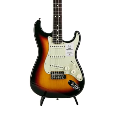 Fender Japan Junior Collection Stratocaster Electric Guitar, Rosewood Fretboard, 3-Color Sunburst, image 4